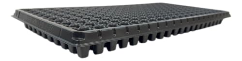 200 Cell Seedling Plastic Nursery Trays, 10 Pack, Thick Durable Germination Plug Trays, 2000 Cells Reusable Plant Propagation - size: 200 Cell, style: 0.85mm Wall Thickness