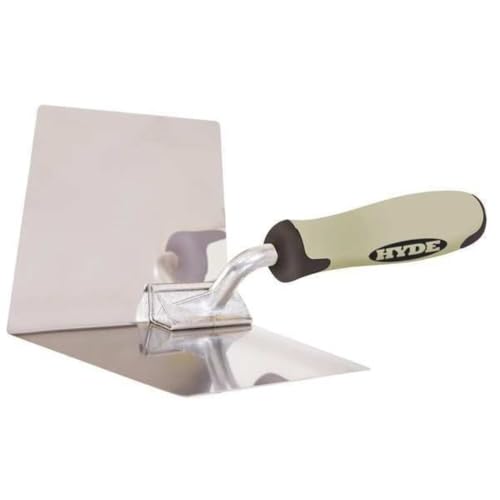 HYDE 09410 Inside Corner Tool, 4 in W Stainless Steel Blade, 5 in Hardwood Handle