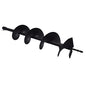 kimllier 6 Inch Earth Auger Drill Bits 4/6/ 8/10/12 Inch for Gas Powered Post Fence Hole Digger Planting Bulbs, Potted Plants