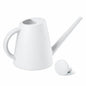 Indoor and Outdoor Watering Can - Long Spout -1/2 Gallon (64oz) - White - color: White