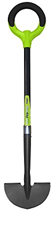 Radius Garden 25602 Pro-Lite Carbon Steel Edger, Green - style: Edger
