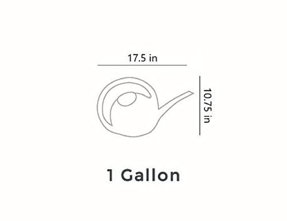 The HC Companies Gal Gr Poly Watering Can - size: 1 Gallon