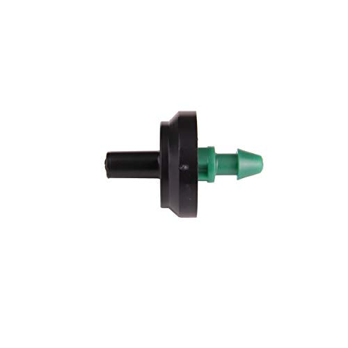 Raindrip PC8010B 2 GPH Pressure Compensating Drippers, Drip Irrigation Emitters for Drip Irrigation Gardening System, Maintains Constant Water Flow, 10-Pack, Green - size: 10 Pack