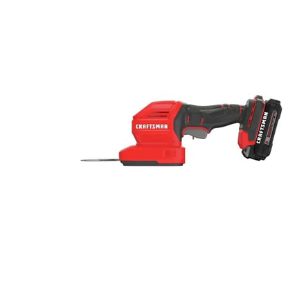 Craftsman CMCSS800C1R V20 2-in-1 Lithium-Ion Cordless 8 in. Hedge Trimmer and 4 in. Grass Shear Kit (1.5 Ah) (Renewed)