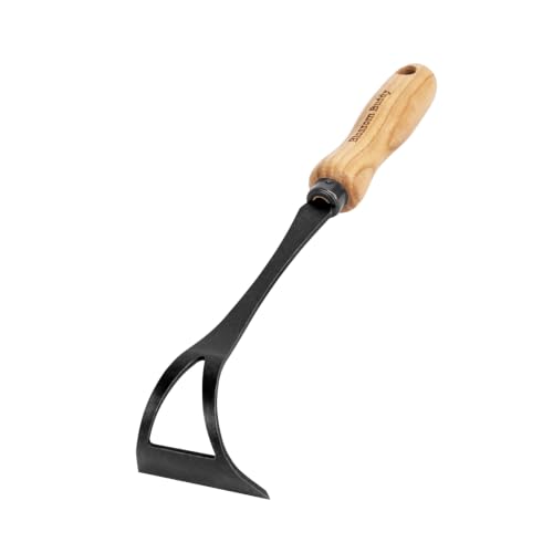 Onion Hand Hoe for Weeding, Stainless Steel Hoe Garden Tool Short Handle