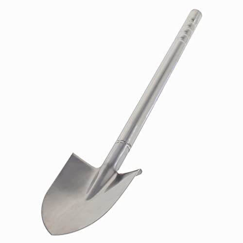 Stainless Steel Garden Shovel Hand Tool Digging Weeding Seeding Turning Soil 23.6-Inch 60CM - color: 60cm shovel