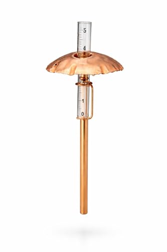 Handmade Copper Rain Gauge