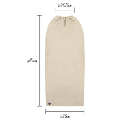 Zenport Nylon Fruit Picking Sleeves, 1-Pair White