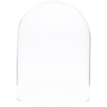 Plymor 4" x 5.25" Glass Display Dome Cloche (no Base) - color: No Base