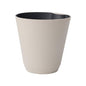 14" Beige Self-Watering Planter, Resin Pot w/Reservoir for Houseplants