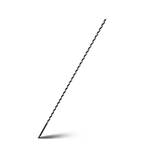 1/4" x 24" Auger Drill Bit for Wood,Hex Shank Tri Flute Drill Bit - size: 1/4"x24"