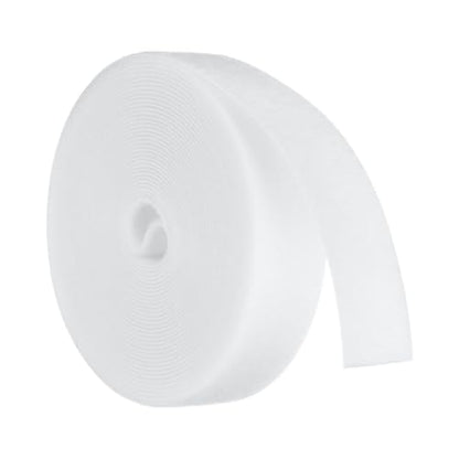 HARFINGTON Garden Plant Tape 16.4ft 25/32" Reusable Garden Plant Ties Strap Nylon Plant Twist Tie for Plant Gardening Home Office, White - color: White, size: 16.4ft x 25/32"