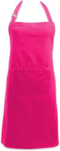 DII Everyday Basic Kitchen Collection - color: Neon Pink, size: Regular Size Chef Apron (Pack of 12)