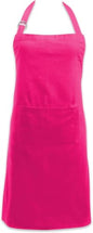 DII Everyday Basic Kitchen Collection - color: Neon Pink, size: Regular Size Chef Apron (Pack of 12)
