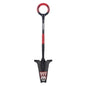 Root Slayer RS220 Heavy Duty Garden Shovel, Serrated Blade, Black - color: Black, size: Large