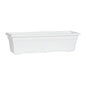 Root & Vessel 16242 Countryside Flower Box Planter, White, 24-Inch - color: White, size: 24 Inch