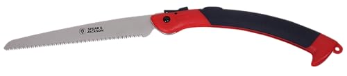 Spear & Jackson 4948PS Razorsharp 12inch Large Folding Pruning Saw, red & blue - style: Large Folding Pruning Saw