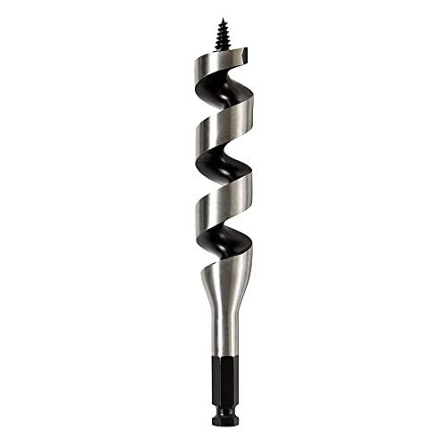 DEWALT Drill Bit, Ship Auger, 1-1/8 Inch x 6 Inch (DW1673) - style: 1-1/8-Inch