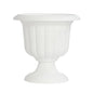 Root & Vessel Classic Urn, White, 19-Inch - color: White, size: 19 Inch