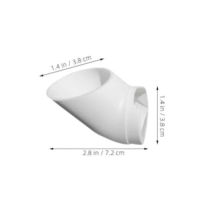 Reusable Hydroponic Plant Cups with Sponges for Vertical Hydroponics Tower System Soilless Garden Containers for Growing Vegetables and Orchids 12-Pack 2.83X1.49X1.49In