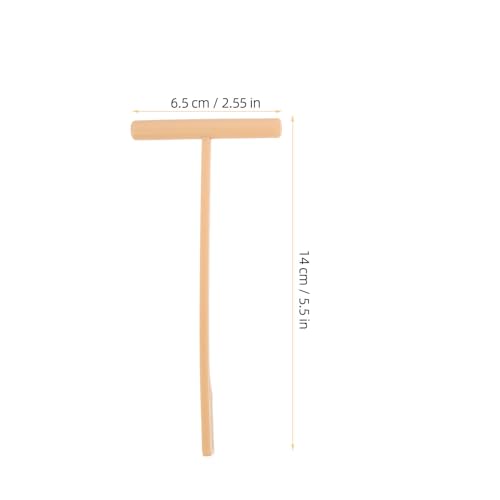 jojofuny Zen Garden Tools Mini Rake Set, 6 Pcs Plastic Sand Tray Tools, Smooth Easy-Grip Sand Art Rakes for Desk Meditation, Stress Relief, Creative Relaxation, Home Office & Gift Use