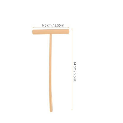 jojofuny Zen Garden Tools Mini Rake Set, 6 Pcs Plastic Sand Tray Tools, Smooth Easy-Grip Sand Art Rakes for Desk Meditation, Stress Relief, Creative Relaxation, Home Office & Gift Use