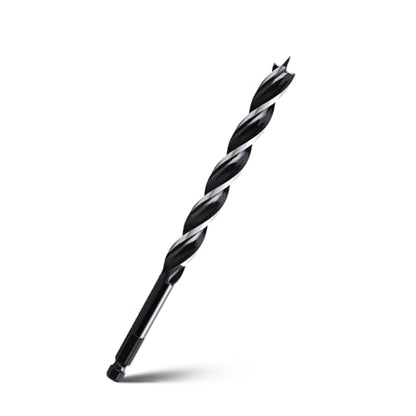 5/8" x 10" Auger Drill Bit for Wood,Hex Shank Tri Flute Drill Bit - size: 5/8"x10"