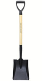 Flat Square Shovel 41 Inch Heavy Duty D Handle Steel Digging Garden Shovel