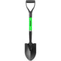 Kids Beach Shovel 28 Inch Mini Small Fiberglass Handle Garden Digging Green