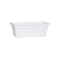 Root & Vessel 16192, White, Countryside Flower Box Planter, 18-Inch - color: White, size: 18 Inch