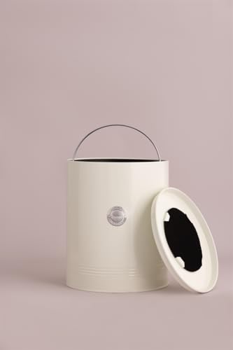 Typhoon Living Collection Large Compost Caddy | Cream