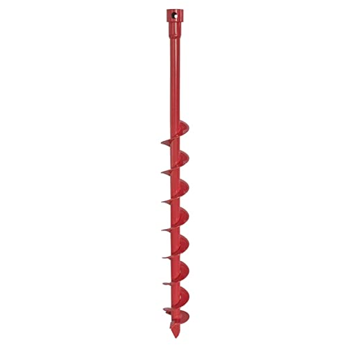 THUNDERBAY 2 Inch Diameter 36 Inch Long Earth Auger Bit with Fishtail Point, for Decks, Mailboxes, Fences, Tree Planting - size: 2" Earth Auger Bit