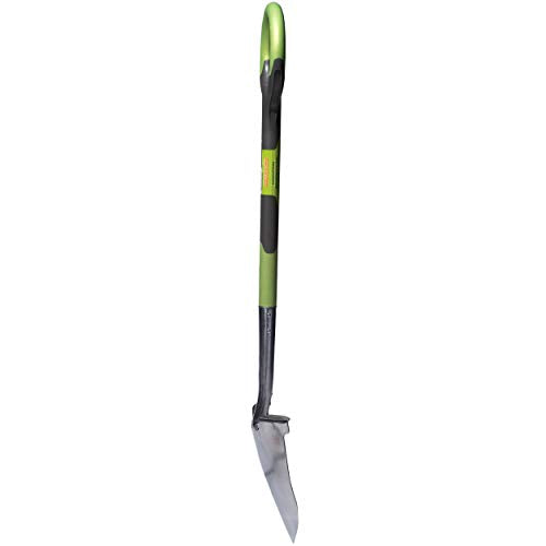 Radius Garden 202 PRO Ergonomic Stainless Steel Shovel, Original Green - style: Round Point Shovel