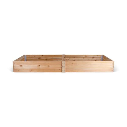 Infinite Cedar Select Cedar Raised Garden Bed (4' x 8' x 10.5" H) - size: 4' x 8' x 10.5" H