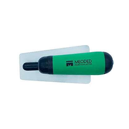 Stainless Steel Plaster Trowel, (5.5x2inch) Venetian Plaster Trowel, Plaster Tool, Mini 40x80x140mm, Meoded Paint & Plaster - size: 40x80x140mm