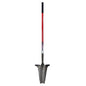 Root Slayer 22511 XL Garden Shovel, Serrated Blade, Fiberglass Shaft, Red - color: Red, size: XL