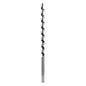 QWORK® Wood Auger Drill Bits, 12mm x 300mm, Cuts Shallow and Deep Holes in Wood, 1 Piece - size: 1/2 x 12 inch