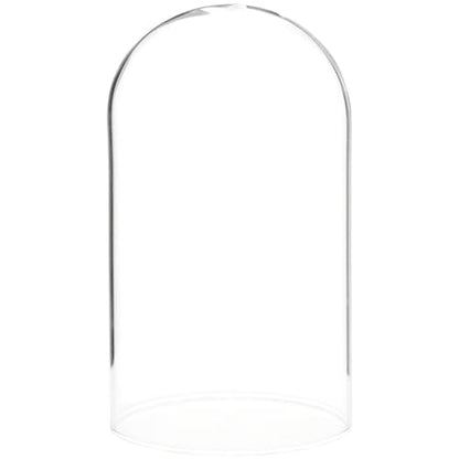 Plymor 3" x 5" Glass Display Dome Cloche (no Base) - color: No Base