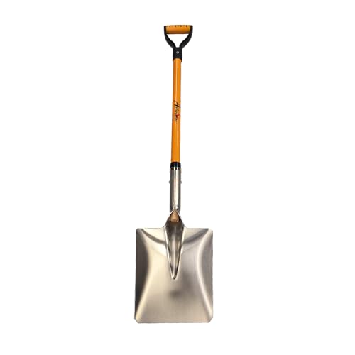 Ashman Snow Shovel with Large Scoop and Heavy Duty Handle (1 Pack) - size: 1 Pack, style: Snow Shovel