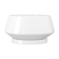 10 Inch White Ceramic Planter with Drainage Hole and Saucer - color: Gloss White, size: Large