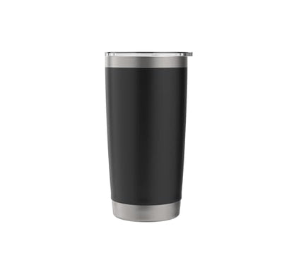 Make Dirt Better Composting Soil Builder Compost Stainless Steel Insulated Tumbler - color: Black