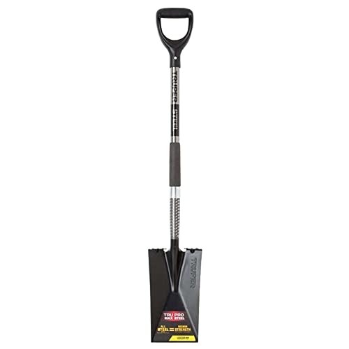 Truper Tru Pro Steel 7.25 in. W x 42 in. L Border Spade Steel