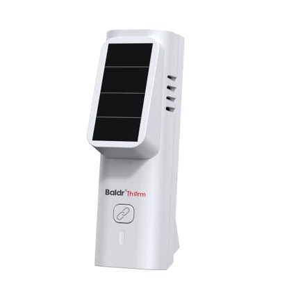 BaldrTherm Solar Bluetooth Thermometer & Humidity Sensor-1Pack - color: White 1 Sensor