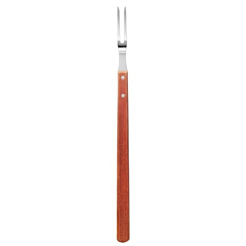 New Star Foodservice Commercial Grade BBQ Fork with Wood Handle, Stainless Steel, 21-Inch - size: 21-Inch