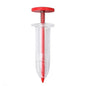 Red Mini Sowing Seed Dispenser,Small Handheld Seed Spreader,Manual Spreader Seed Planter,Garden Seed Planter for Carrot Lettuce Grass Spinach Seed,Seed Counter for Spreading，Lawn and Garden Spreaders