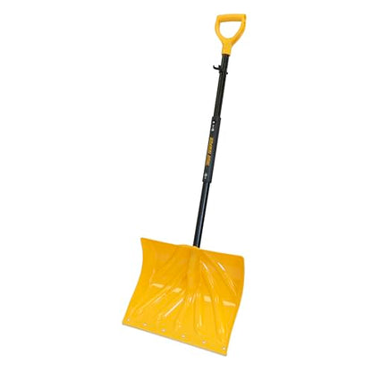 True Temper 18" Poly Folding Snow Shovel, Convenient Storage, Collapsible, Compact for Cars or Camping