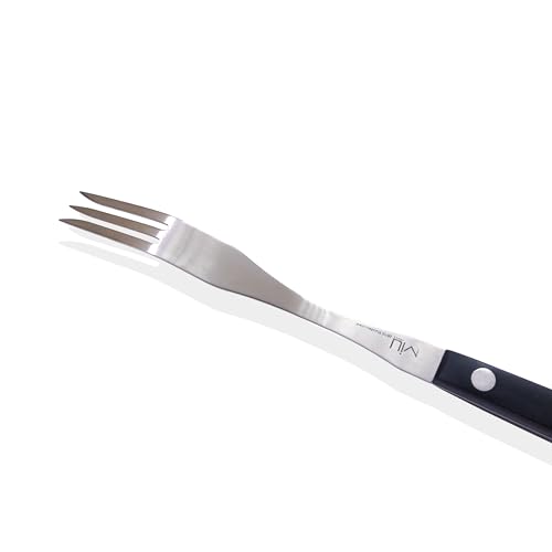 WALLFARM 12 Inch Stainless Steel Grill Fork, 3 Prong Granny Fork - size: 12 Inches