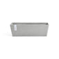 Ecopots Bruges Rectangular Flower Planter, White Grey, 17.75" - color: White Grey, size: 17.75"