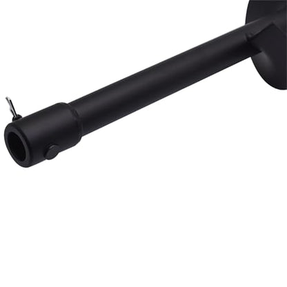 4-in Earth Auger Drill Bit, Garden Plant Flower Auger Rapid Planter Compatible Gas Powered Post Fence Hole Digger with 3/4 Shaft - size: 4 Earth Auger Drill Bit