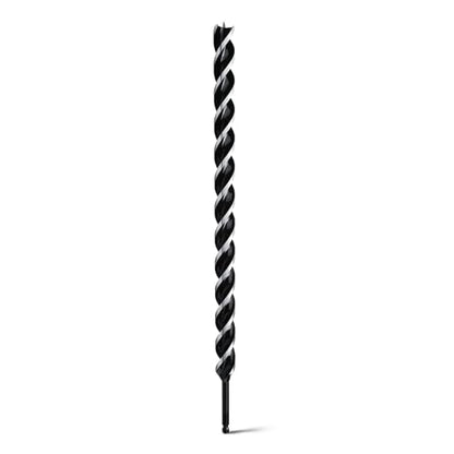 1-1/4" x 24" Auger Drill Bit for Soft and Hard Wood,Hex Shank - size: 1-1/4", style: 24"